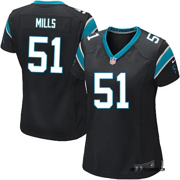 sam mills panthers jersey